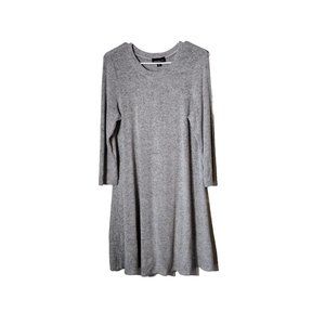 Fortune Ivy Dress Womens Large Long Sleeve Above Knee Basic Casual